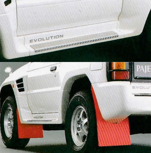 Pajero Evolution Mud Flaps